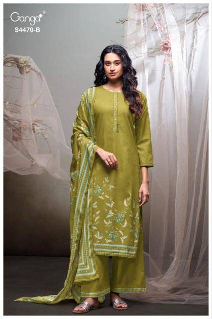 Ganga nireza 4470  Dress material suppliers in Pune
